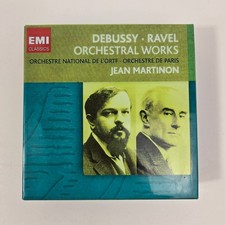 Jean Martinon - Debussy Ravel Orchestral Works 8 CD Box Set EMI Classics EX/NM picture