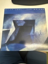 Billy Joel The Bridge Autographed Vinyl Mint picture