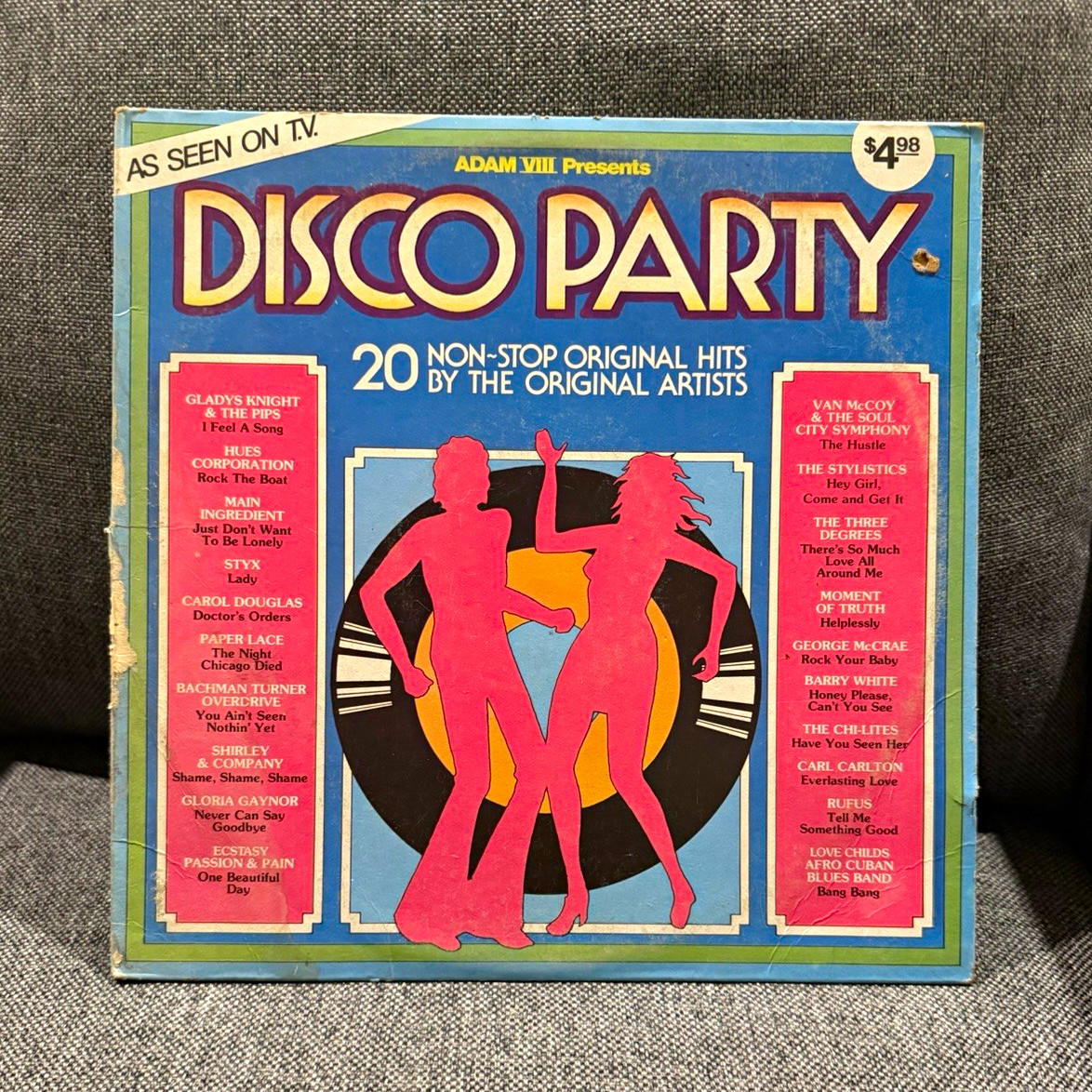 Adam VIII Ltd. Various Disco Party LP 1975 A-8021 12