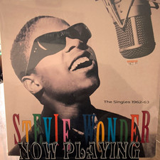 Stevie Wonder Now Playing: The Singles 1962-63 Vinyl LP Motown Compilation picture