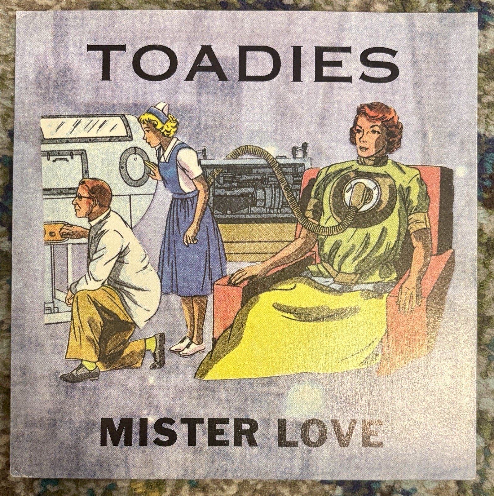 Vinyl Toadies Mister Love 7” Grass Records 1993 Rare Alternative Punk Rock