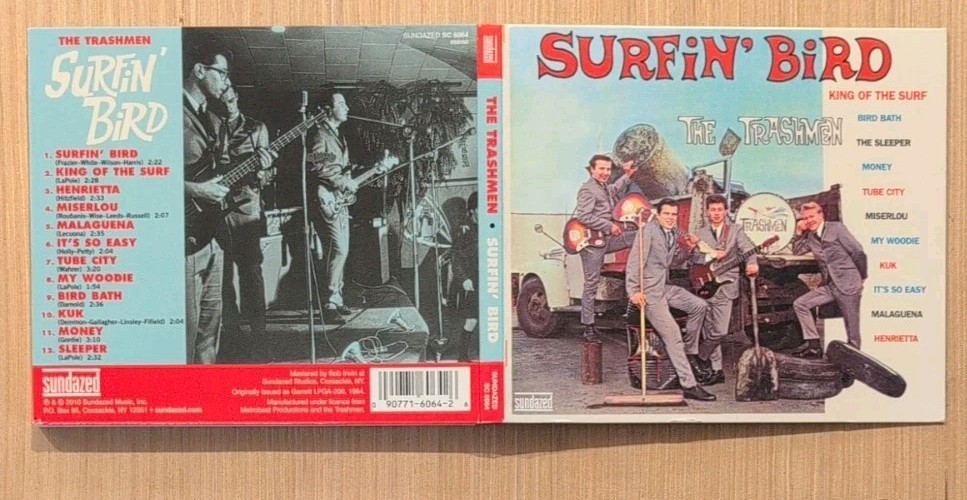 The Trashmen Surfin' Bird CD Sundazed