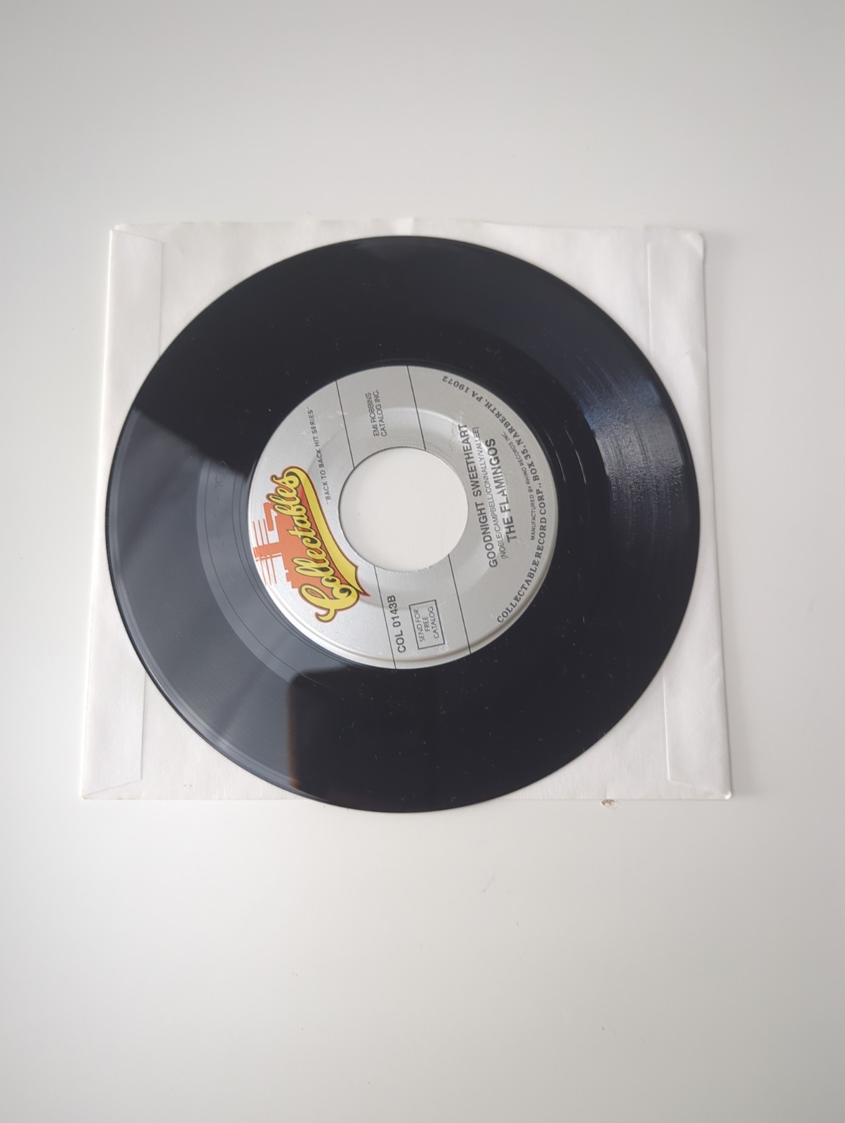 The Flamingos, I Only Have Eyes For You / Goodnight Sweetheart, 45 single