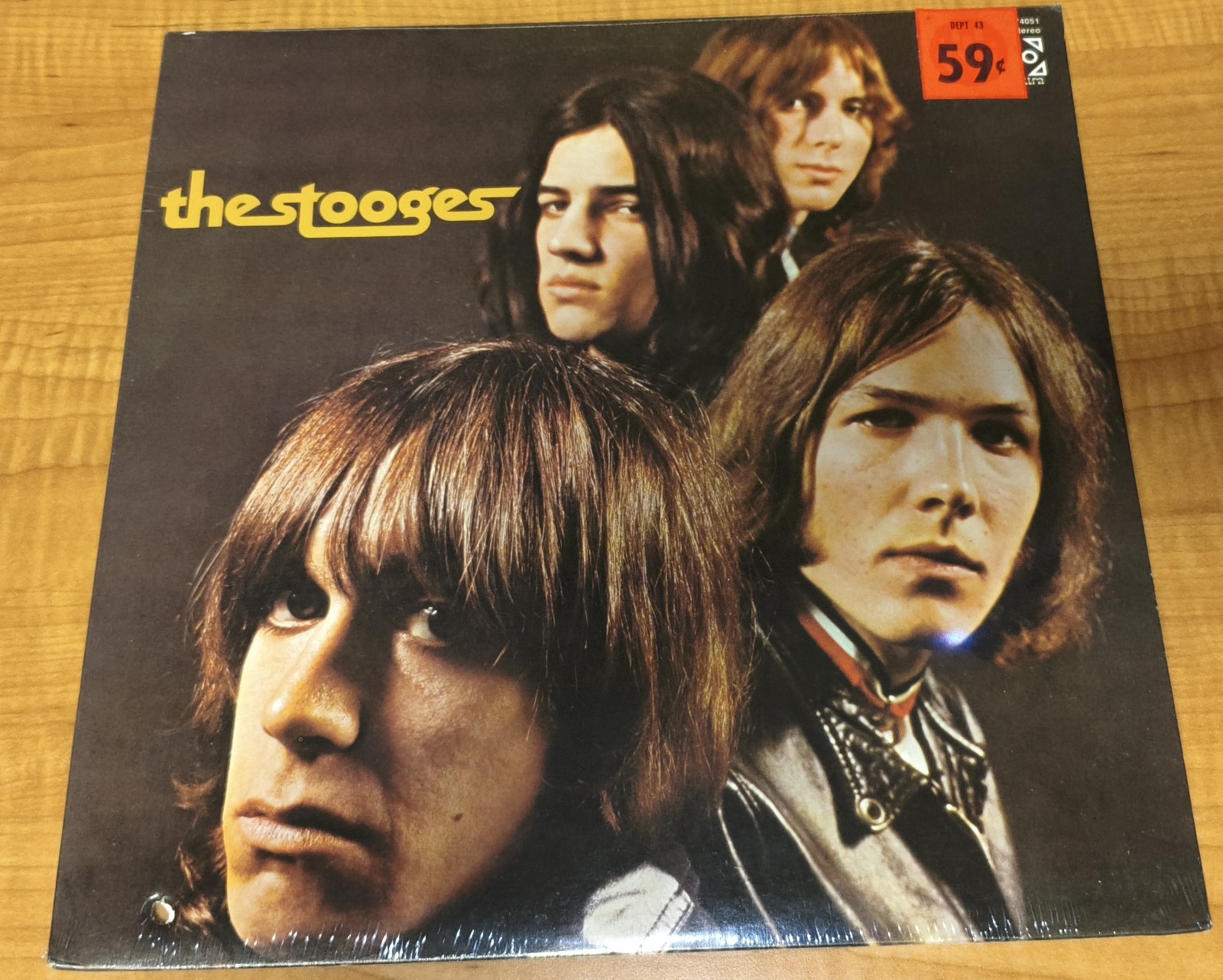 SEALED Vtg ORIGINAL 1969 THE STOOGES Album SELF TITLED Record 1ST PRESSING Vinyl