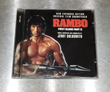 Rambo First Blood Part II Soundtrack CD - Jerry Goldsmith - Silva America picture
