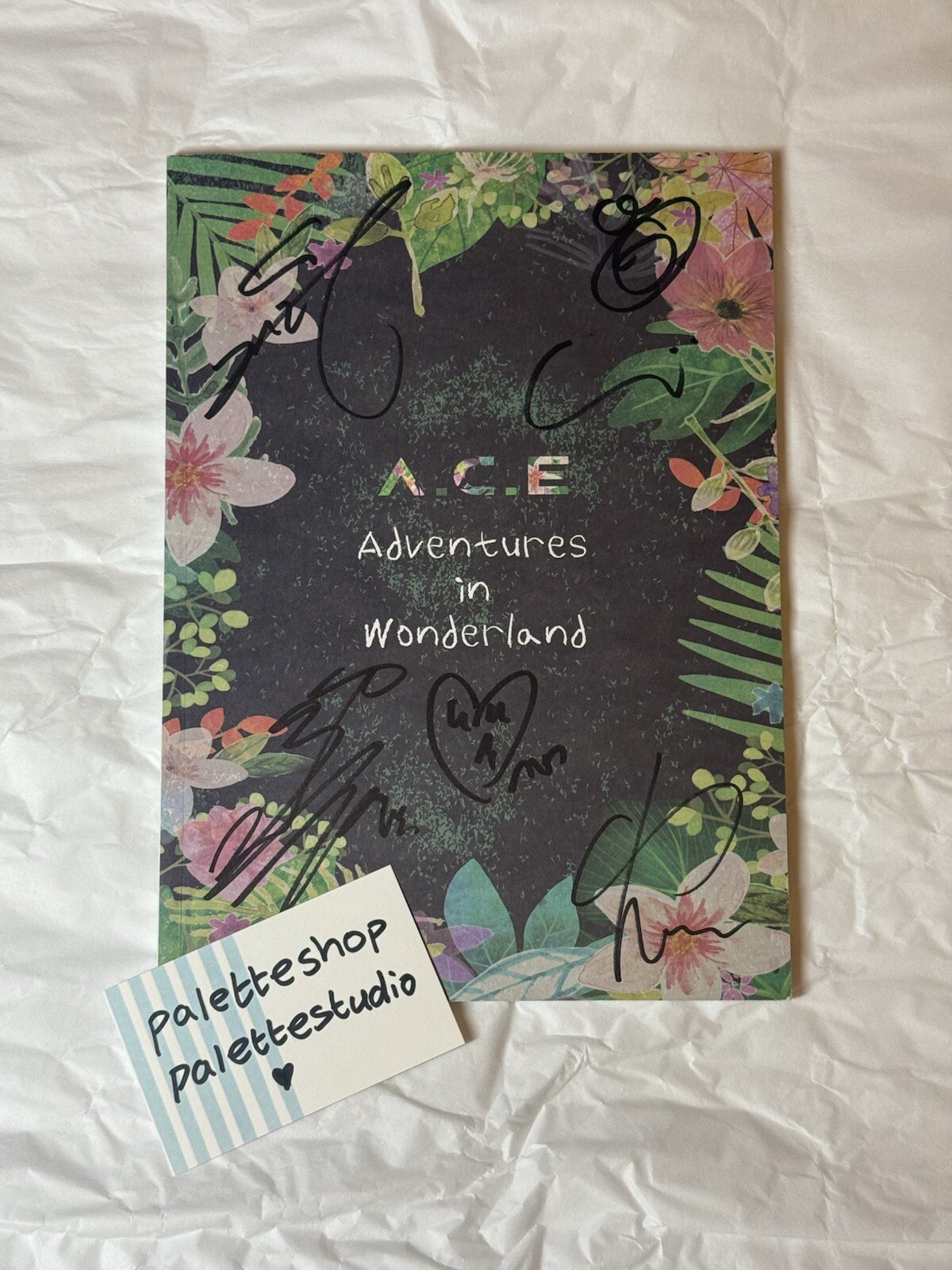 SIGNED A.C.E Adventures in Wonderland album