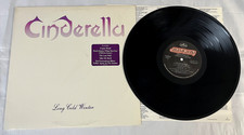Cinderella Long Cold Winter 1988 LP Vinyl Promotional PROMO hype sticker Keifer picture