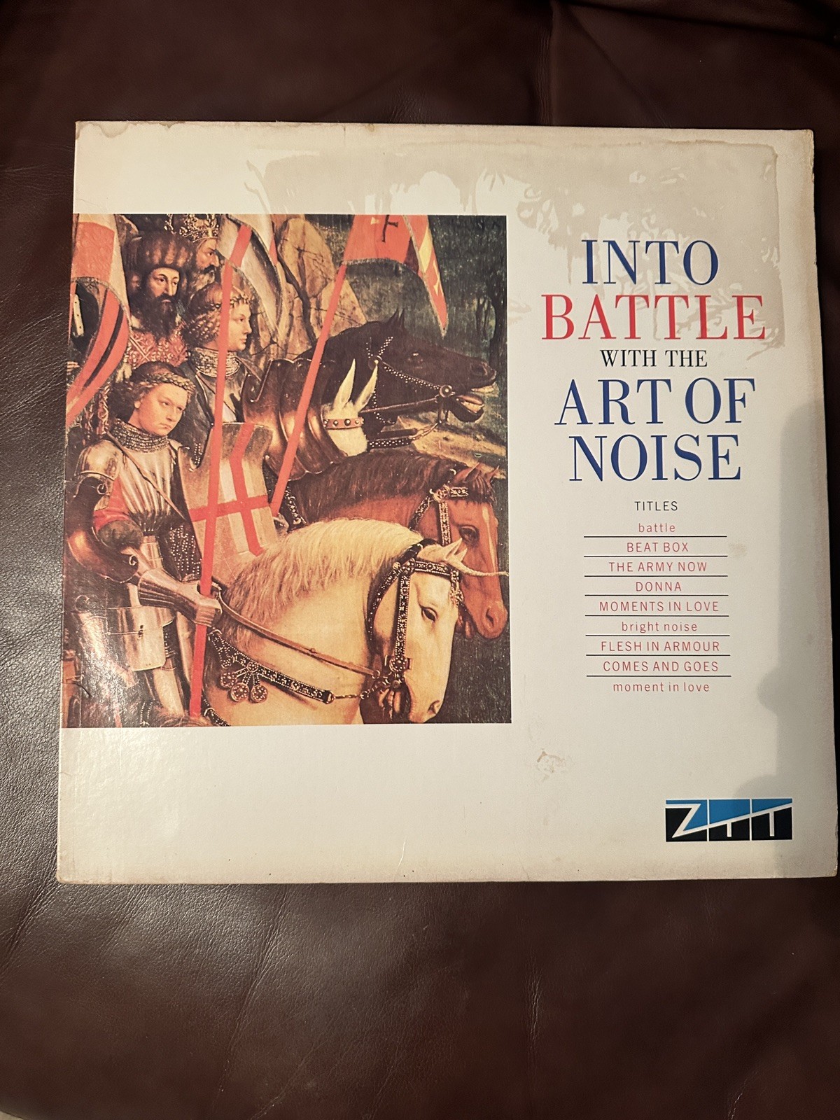 The Art Of Noise- Into Battle With The Art Of Noise- LP 1984 Island 0-96974