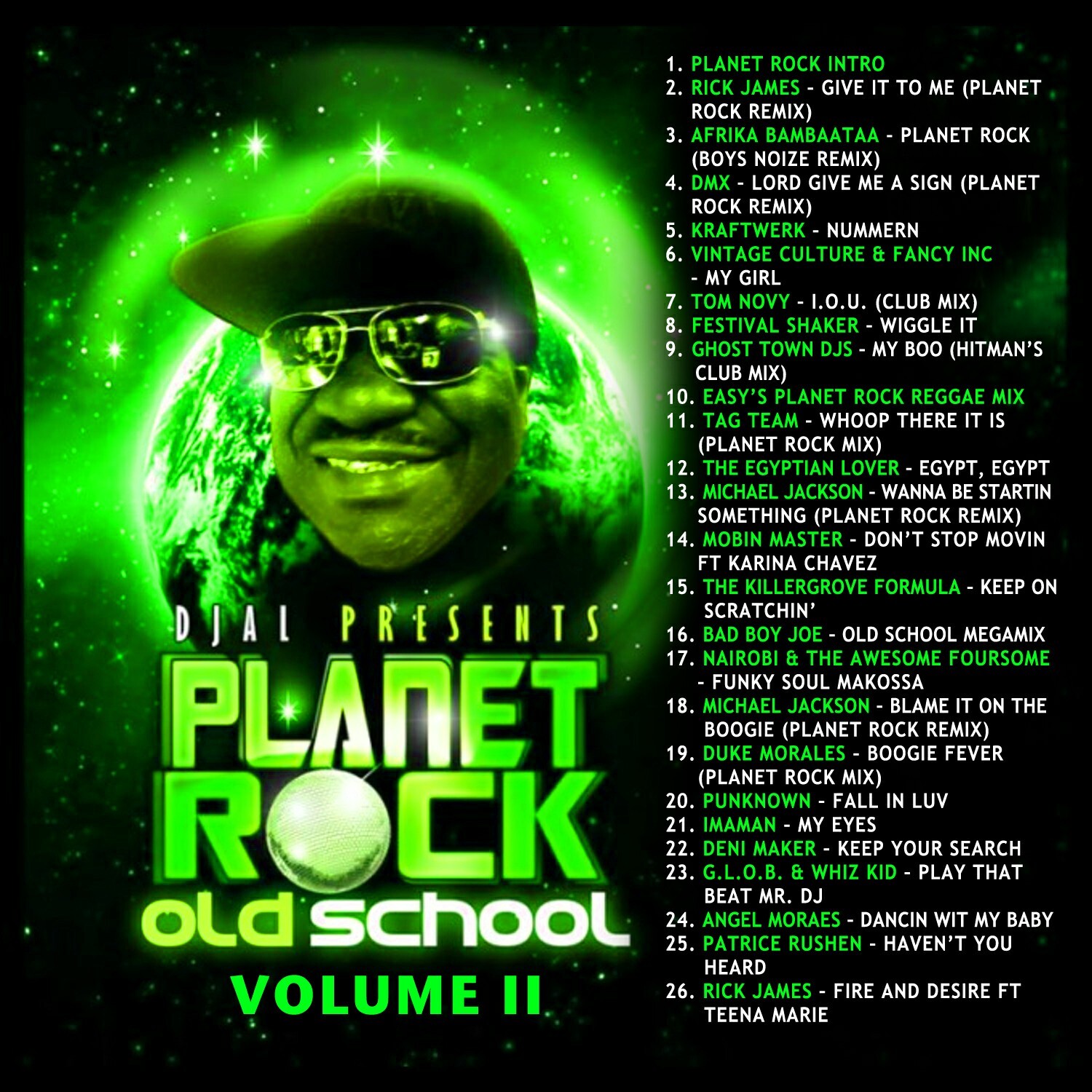 Planet Rock Old School Hitz VOLUME 2 (🎵ROCK ROCK PLANET ROCK🎵) 