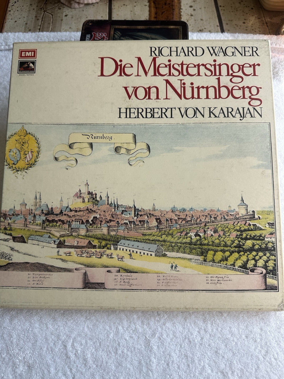 Wagner’s  Die Meistersinger von Nürnberg conducted by Herbert von Karajan 5 Disc