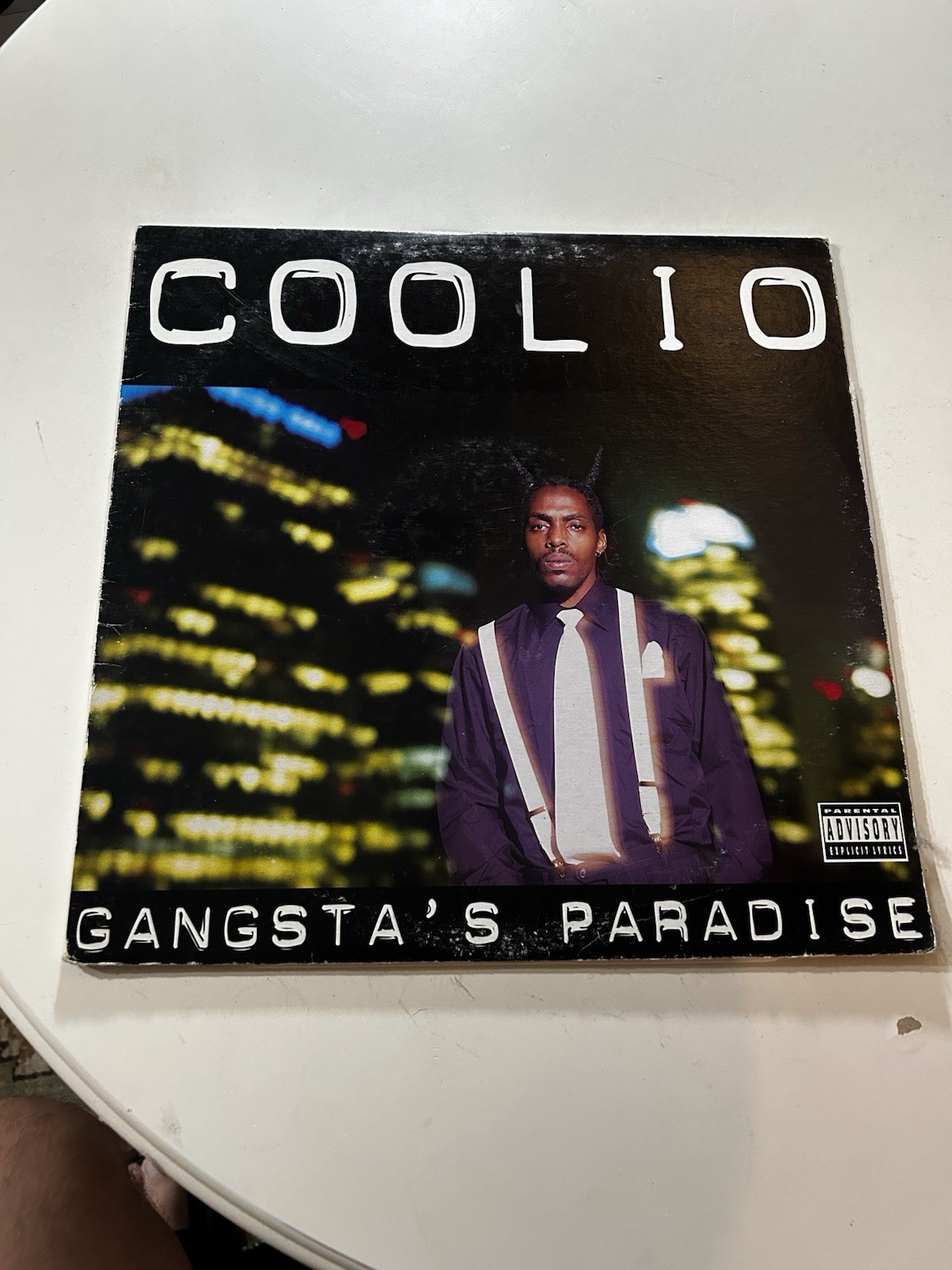 Coolio Gangstas Paradise First Press Tommy Boy Tb 1141 Vinyl Record Album