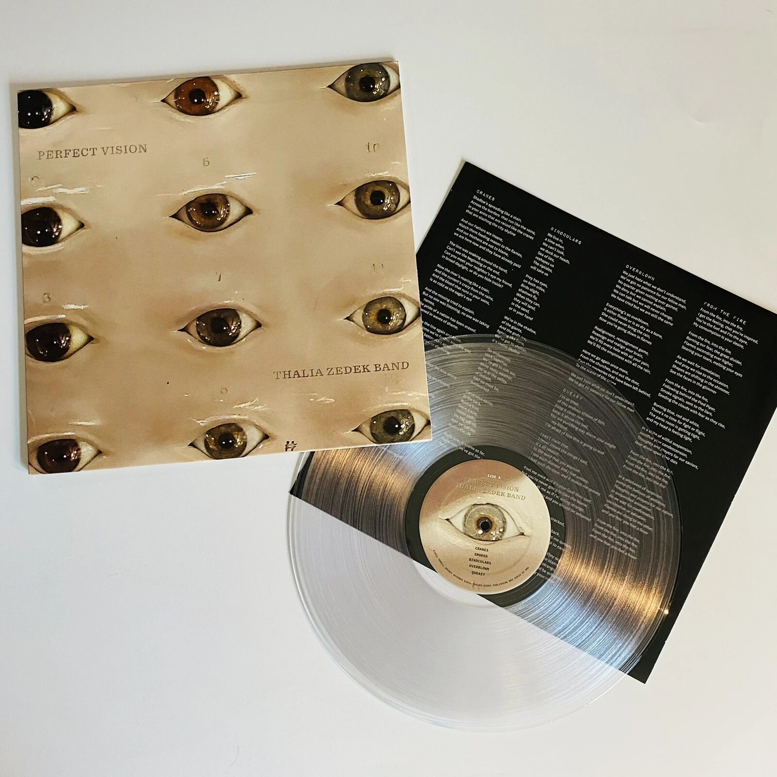THALIA ZEDEK BAND Perfect Vision BRAND NEW SEALED LimitED CLEAR OR BLUE Vinyl LP