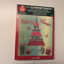 Holiday Cheer, Ultimate Gift, NEW 2 CDS & 2 DVDS, 50 Artist Songs ,Yule Log, picture