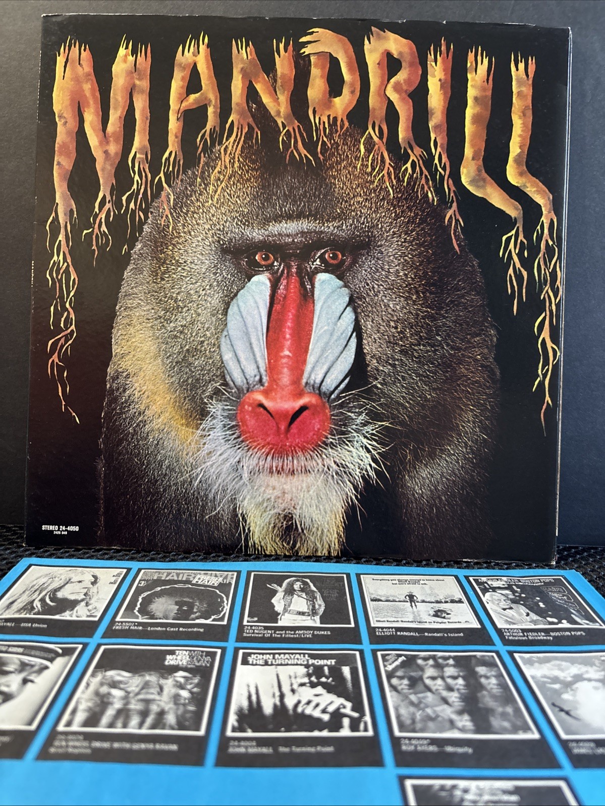 Mandrill Self-Titled 1971 Vinyl LP Polydor Stereo 24-4050 Gatefold / Inner / NM