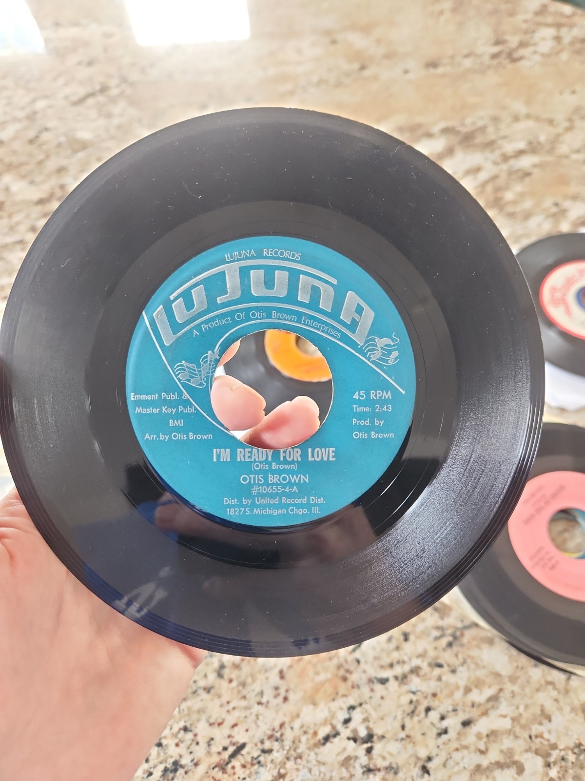 Otis Brown- Northern Soul 45-  Will You Wait/ I\'m Ready For Love - LuJuna 