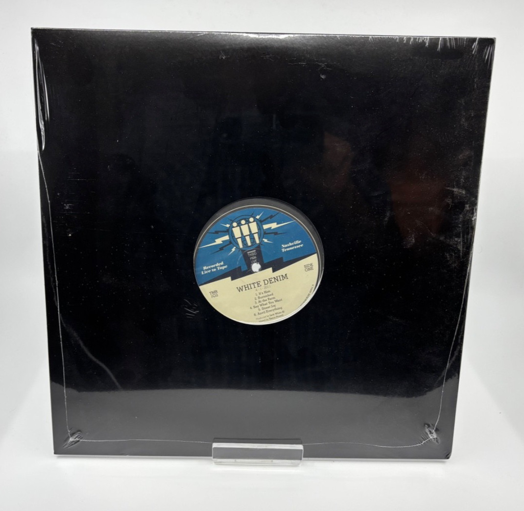 White Denim - Third Man Live 04-01-2011 - New Sealed Vinyl (SHRINK TEAR)