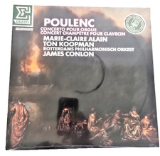 Poulenc: Concerto Pour Orgue / Concert Champetre Pour Clavecin (CD Erato) Sealed picture