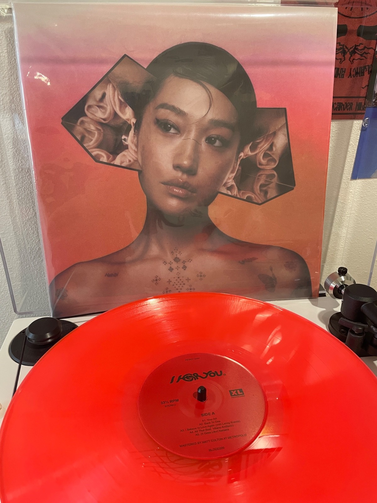 Peggy Gou 'I Hear You'- Blood Records Exclusive #386/500 (excellent condition)
