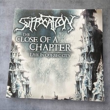SUFFOCATION Close Of A Chapter Vinyl NEW/ UNPLAYED 1st/ ONLY Pressing Yet Ltd600 picture