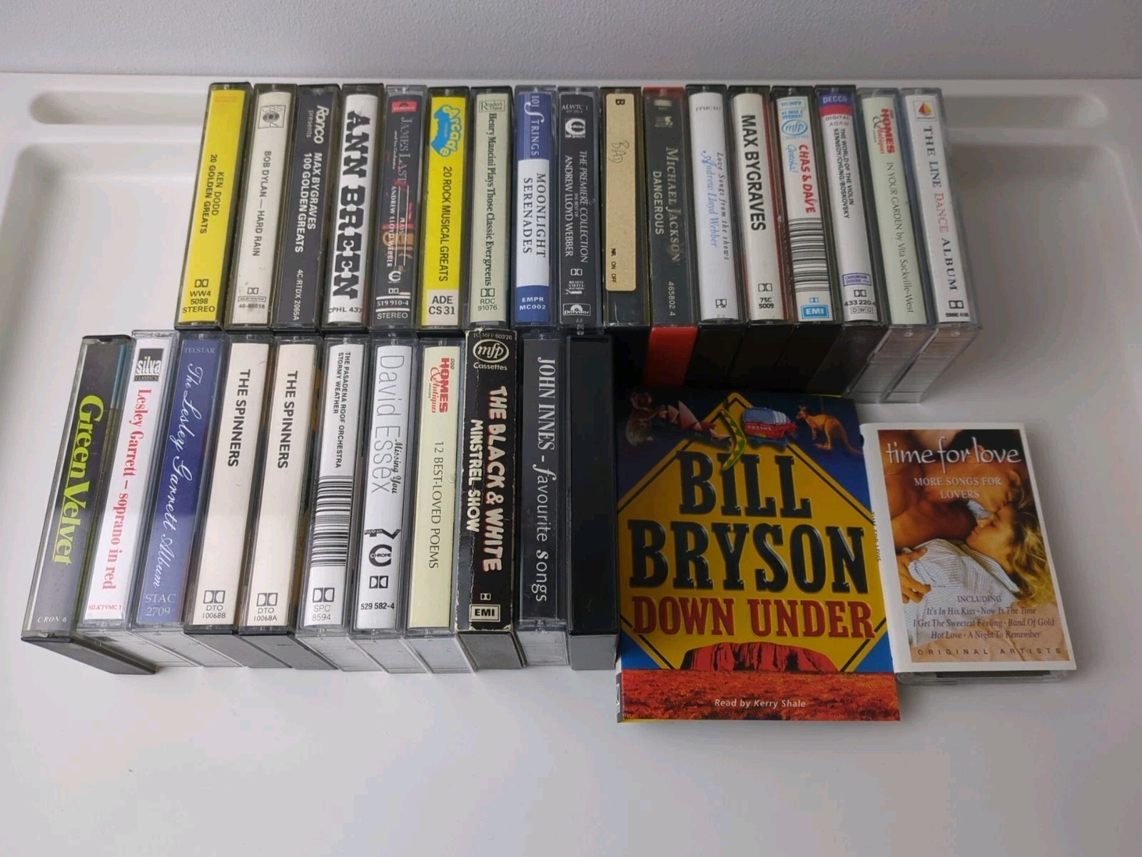 Cassette Tapes Job Lot x30 Vintage Bundle Various artists Music + Audio Book