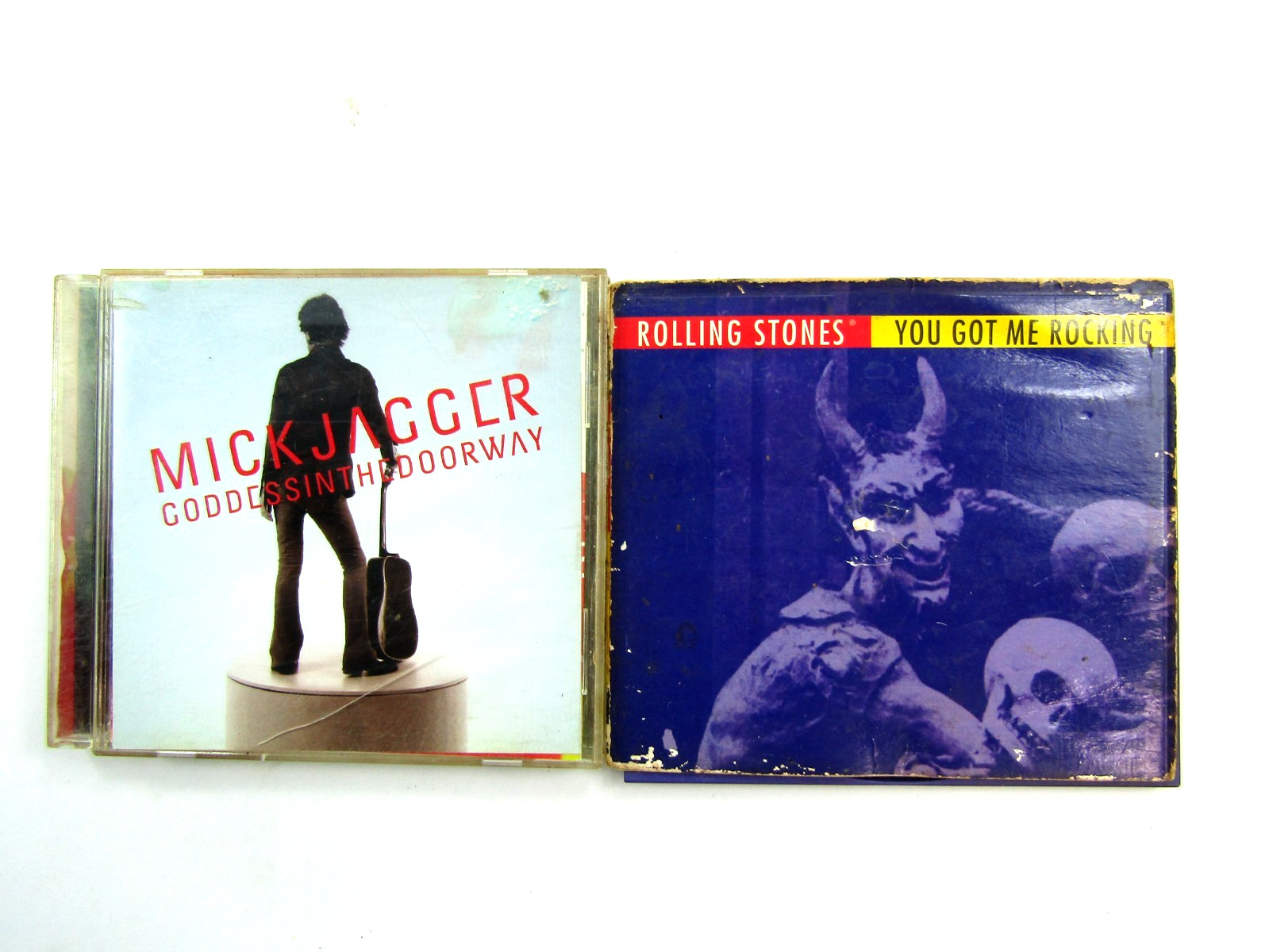 Rolling Stones Mick Jagger CDs Lot Of 2 You Got Me Rocking & Goddessinthedoorway