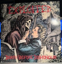 The Exploited - Death Before Dishonour  1987 on COMBAT 88561 picture