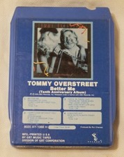 Tommy Overstreet Better Me Tenth Anniversary Album 8-Track Tape  picture