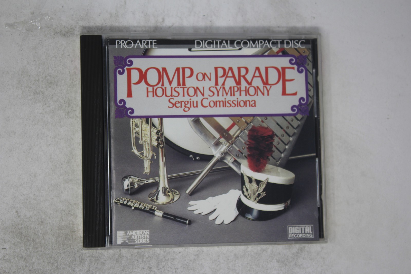 Pomp on Parade Houston Symphony Sergiu Comissiona CD Pro Arte