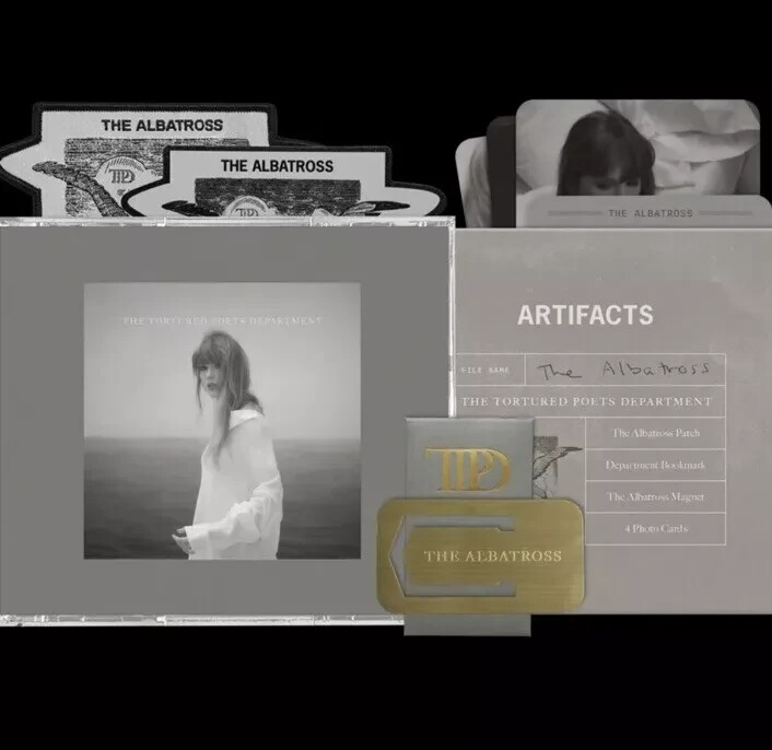 The Tortured Poets Dept Collector’s Deluxe CD + Bonus Track ‘The Albatross’