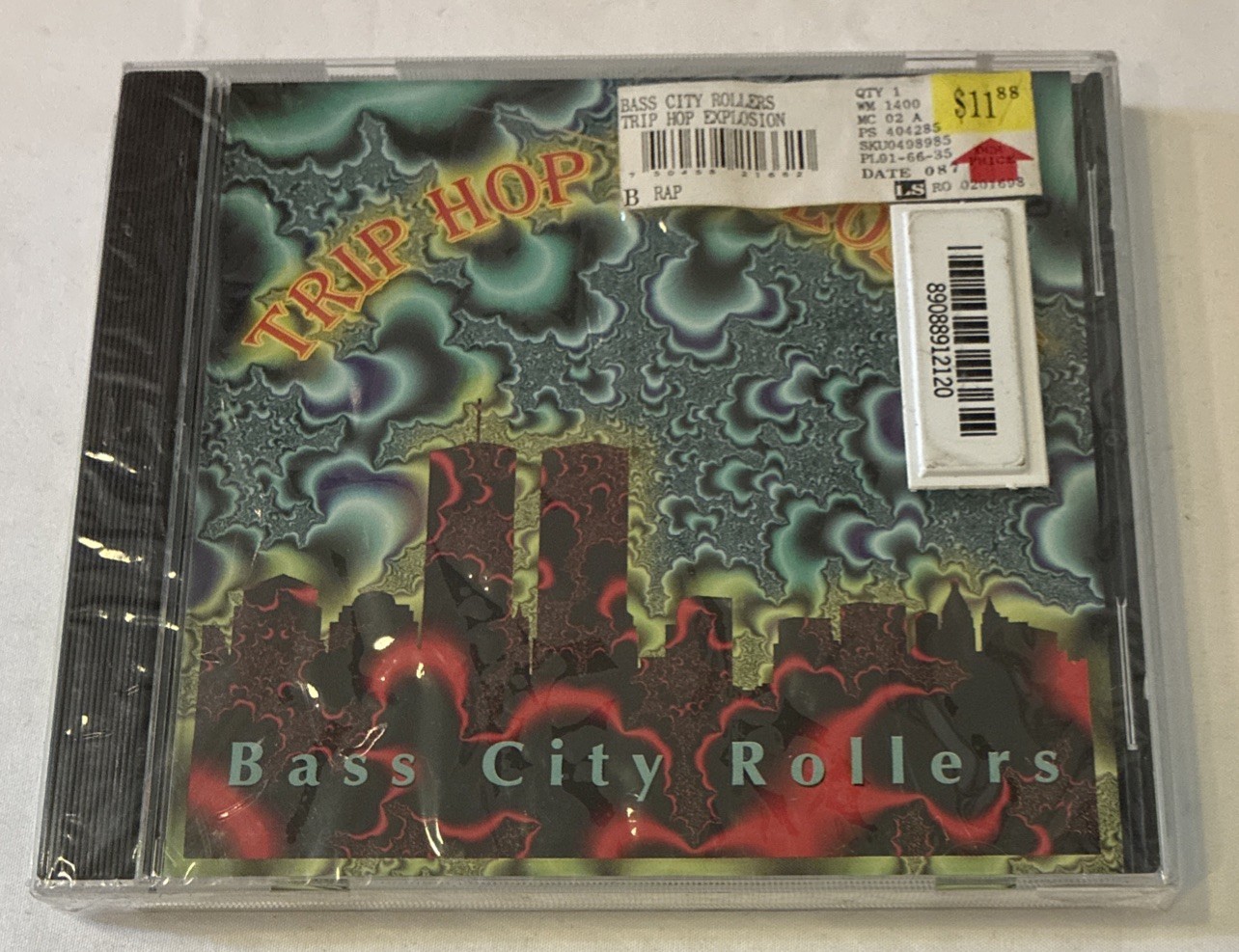 RARE CD Bass City Rollers- Trip Hop Explosion MIA-2166 Miami Bass Records SEALED