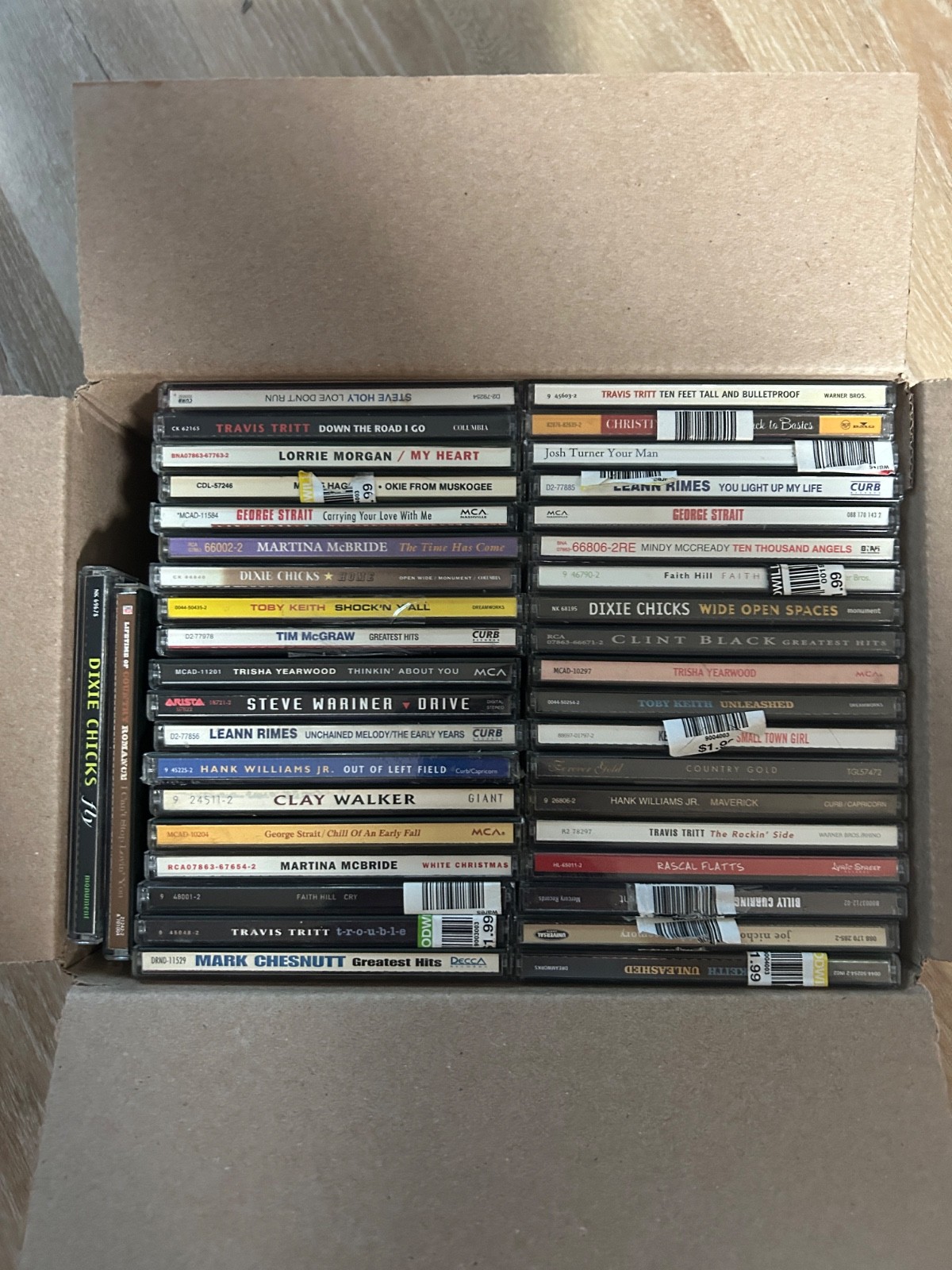 Random Lot Of 40 Country CDs- - NO DUPS- Great Country CD's
