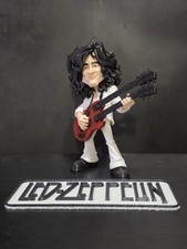 Jimmy Page 150mm caricature figure Led Zeppelin Rock guitarist James Patrick  picture