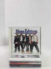 Lot of 4 New Edition CD Home Again, Under the Blue Moon, One Love & New Edition picture