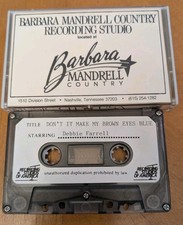 Debbie Farrell Demo Cassette The Rose Don't It Make Me Brown Shirley Bassey  picture