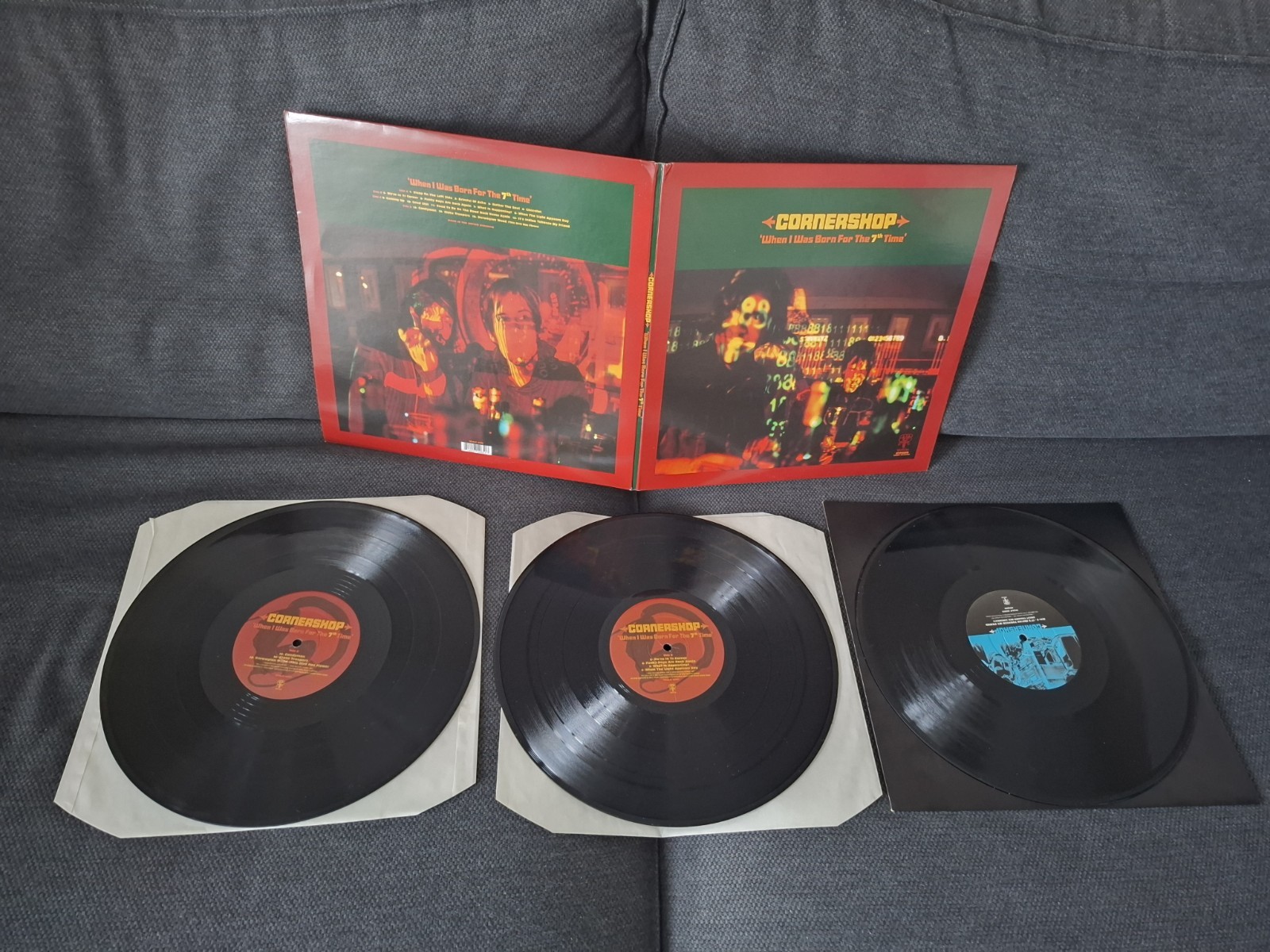 3x LP CORNERSHOP When I Was Born For The 7th Time 1a stampa 1997 UK 1st press NM