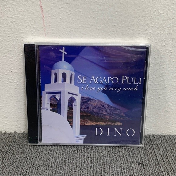 Dino Kartsonakis Se Agapo Puli I Love You Very Much CD 2002 New Sealed