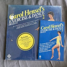 Carol Hensel's Exercise & Dance Program Volume 2 - Vintage Record Co. Lp W Book picture
