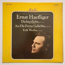 Ernst Haefliger vinyl record Schumann Beethoven Heliodor HS-25048 Tested Works picture