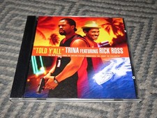 Trina Featuring Rick Ross Told Y'all promo cd picture