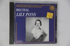 Masterworks Portrait Recital Lily Pons CD picture