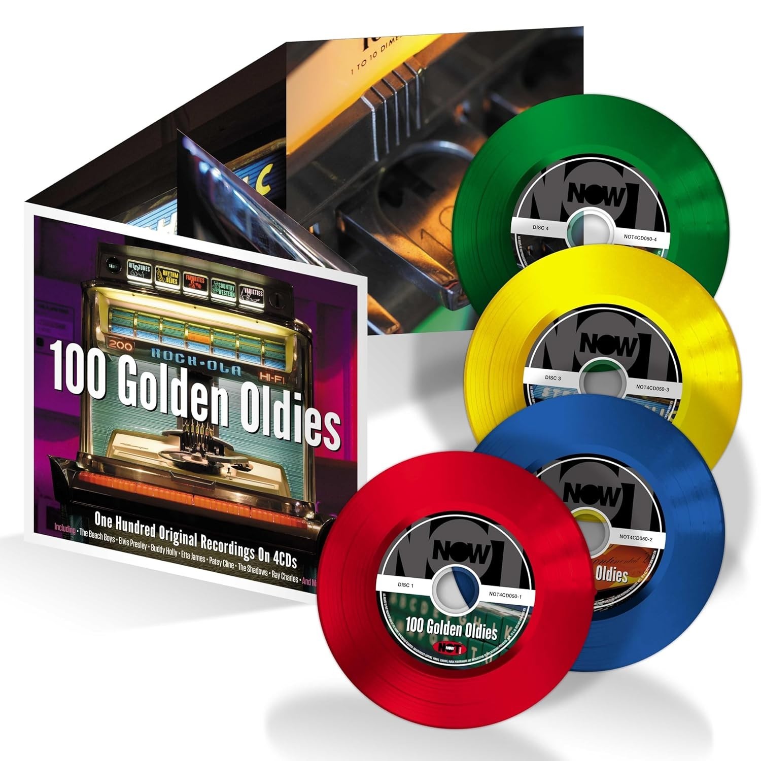 Various Artists - 100 Golden Oldies 4 CD Set - NEW