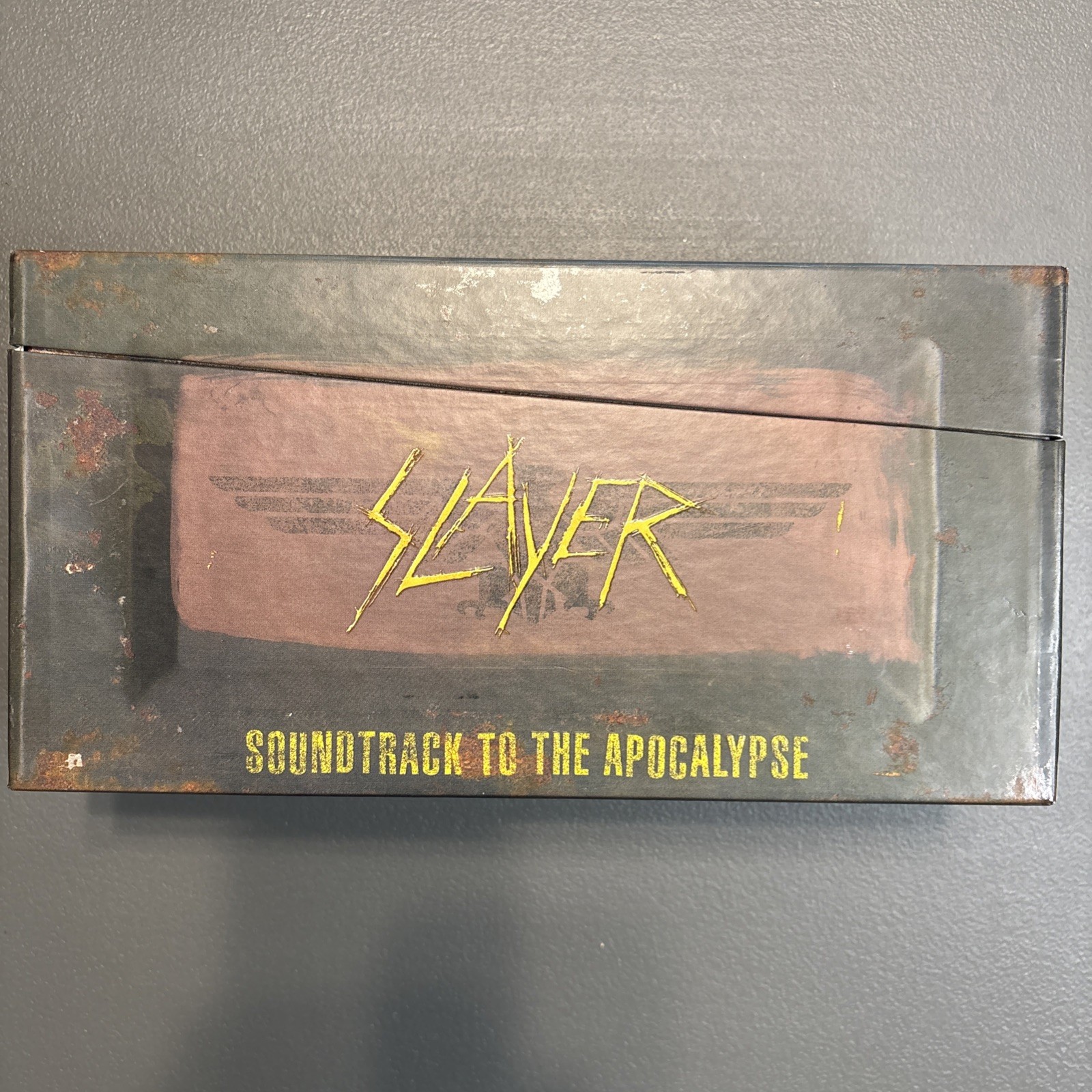 Vintage Slayer “Soundtrack To the Apocalypse” Bullet Box Set 5xCD Heavy Metal