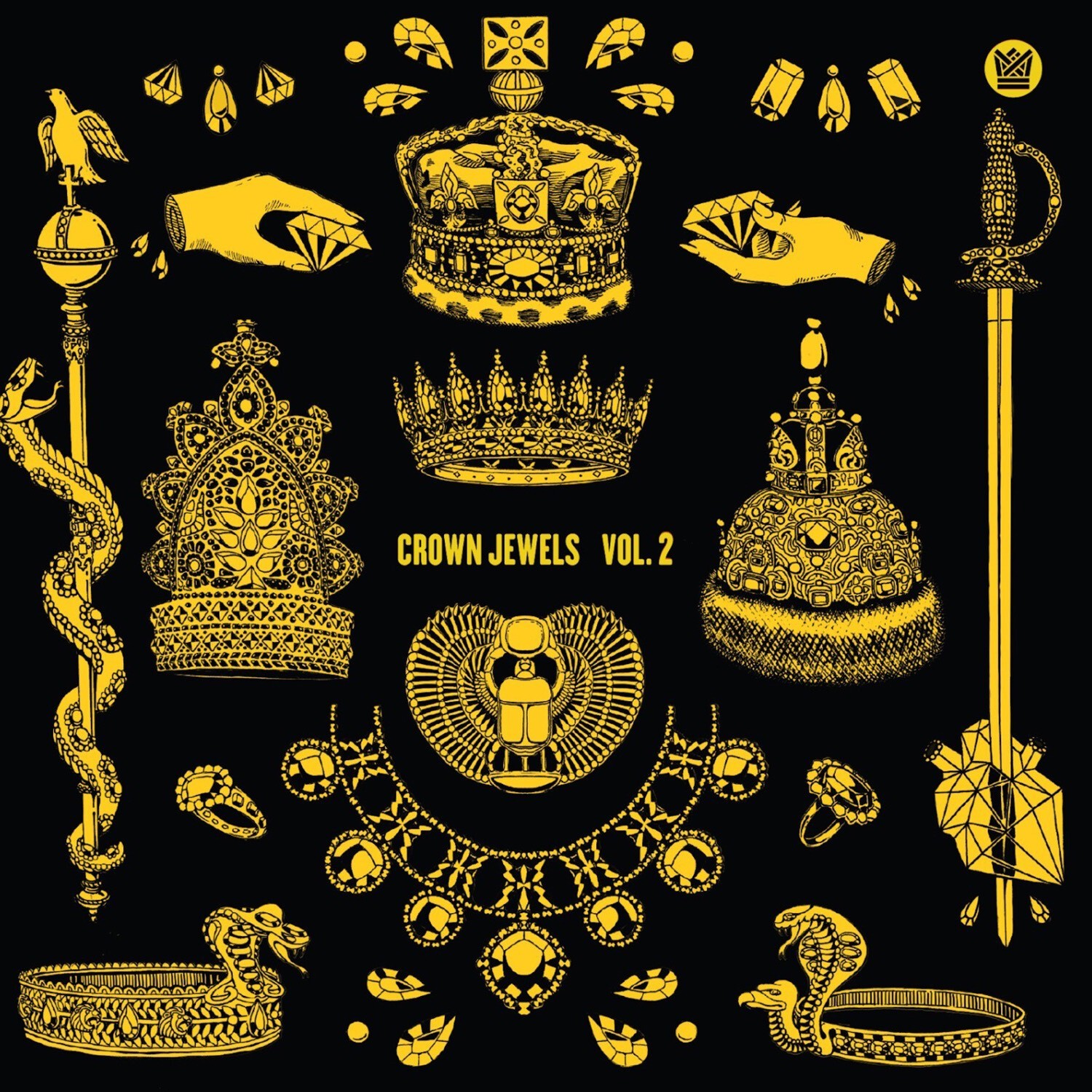 Various Artists - Big Crown Records Presents Crown Jewels: Vol. 2 (Golden Haze