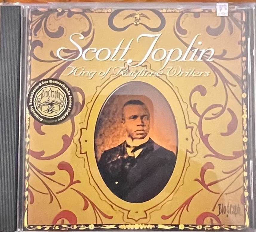 SCOTT JOPLIN King Of Ragtime Writers CD recorded from piano rolls