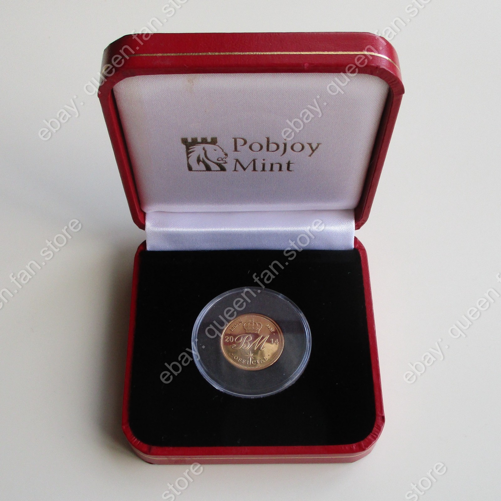 Brian May (Queen) 2014 Gold Sixpence Coin * 100 ONLY * Guitar Pick Plectrum