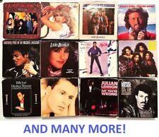 45 rpm's of the 80's & 90's-PART 2 - YOU PICK - Pop-Rock-Soul-Country-Novelty picture