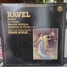 Masterworks Portrait Ravel Bolero La Valse Boulez New York Philharmonic LP picture