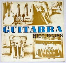 Ñico Rojas ‎– Guitarra - Vinyl Areito Cuba VG+ picture