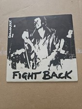 Discharge Fight Back EP Rare  UK First Press -No  Pressing Plant Details On Disc picture