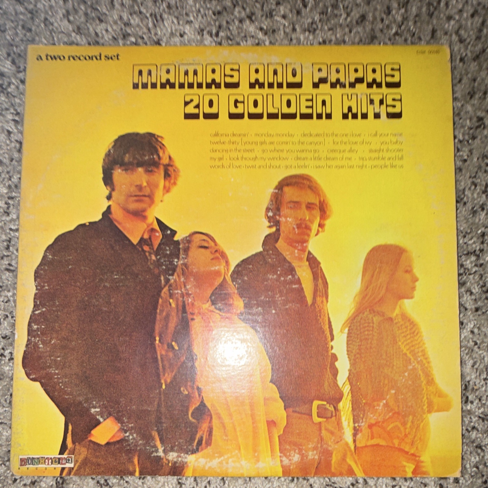 The Mamas & the Papas - 20 Golden Hits 2LP Vinyl 12\